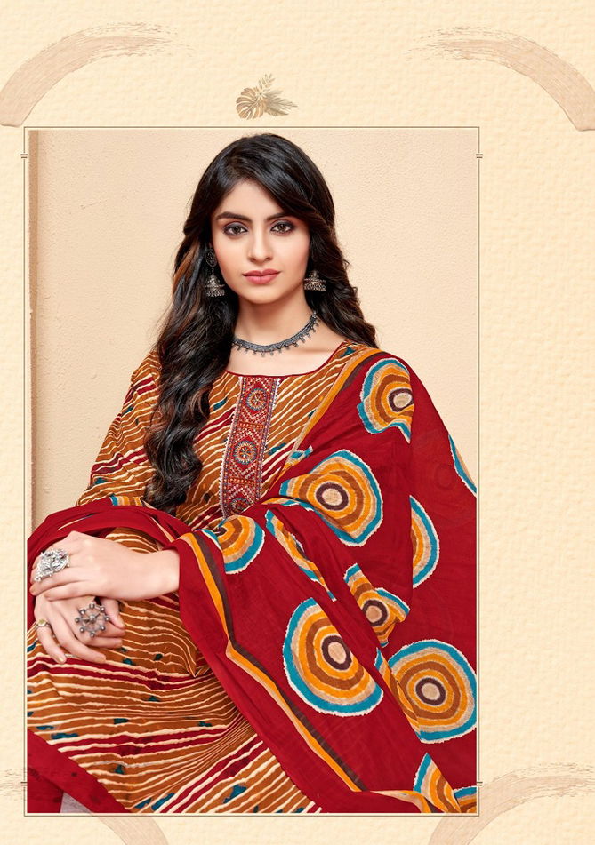 Suhana Vol 1 By Balaji Printed Cotton Churidar Dress Material Wholesalers In Delhi